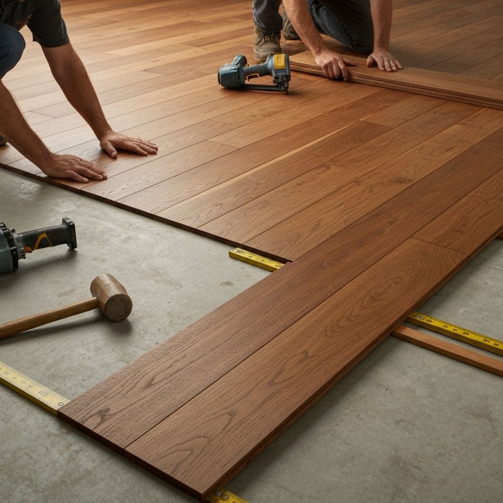 Flooring Installation by Mathean Services